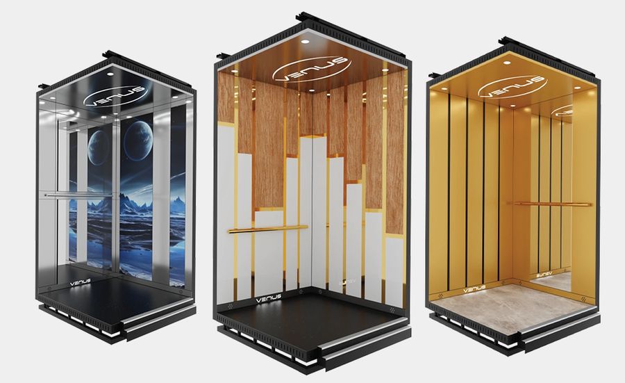 Venus — Elevator cabin variations