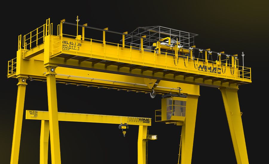 Wimac Crane — Gantry crane visualization